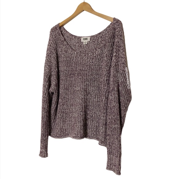 VS Pink Slouchy Sweater - Picture 6 of 12